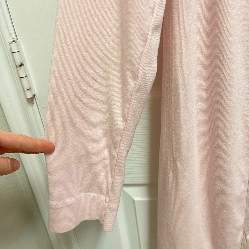Pj Harlow Pink Tie Front Hooded Cardigan - Picture 11 of 12